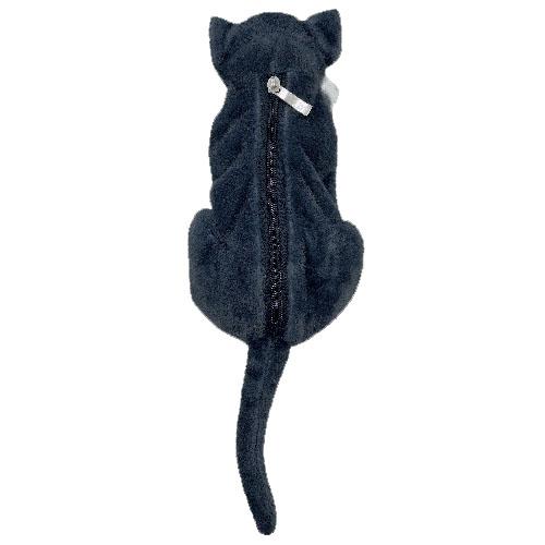 ねこ雑貨 ポーチ】猫のぬいぐるみポーチ リアルねこ ハチワレ 白黒猫